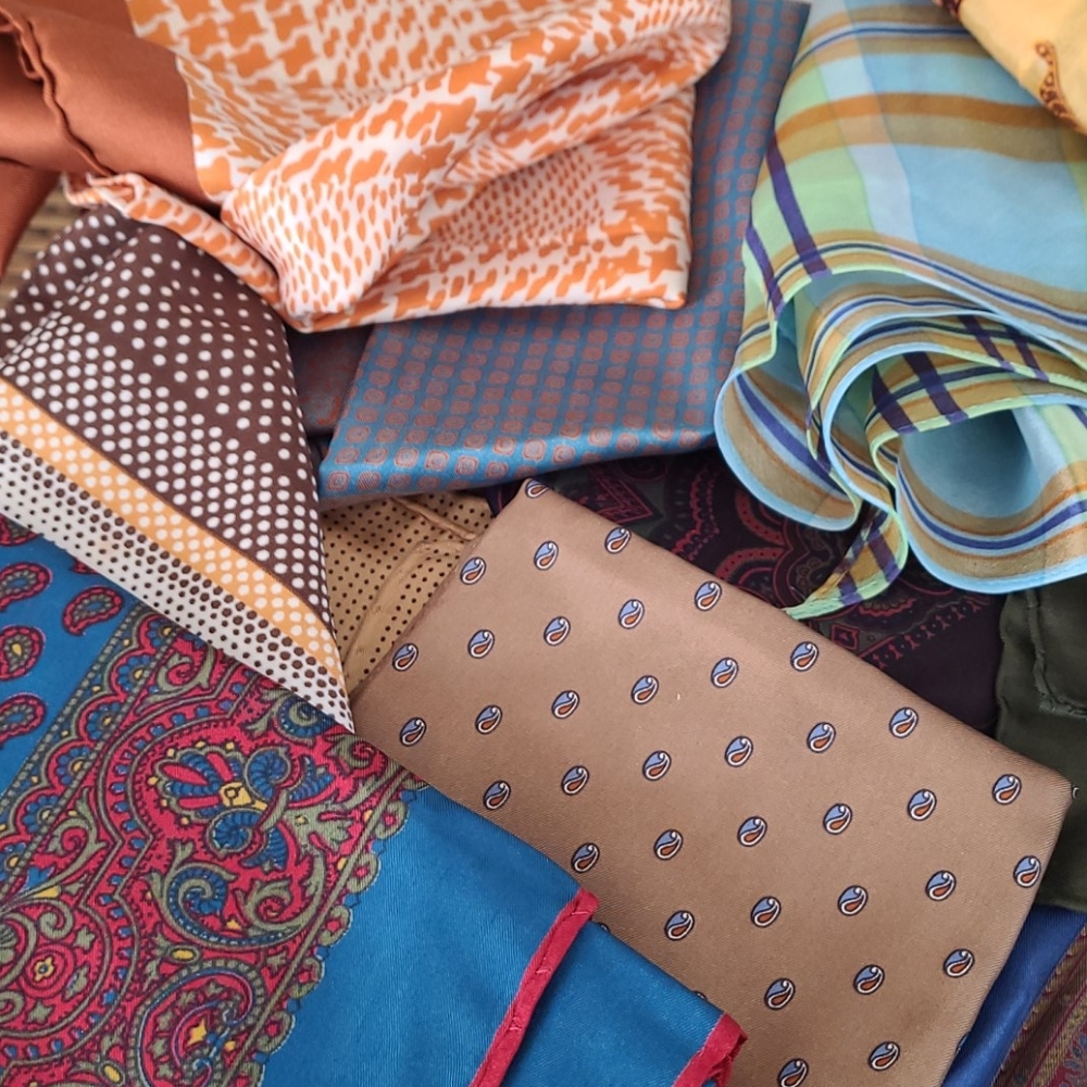 Bundle Of Assorted Handkerchieves/Neckerchieves - image 2